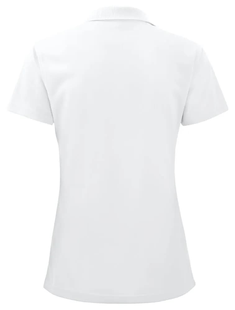 2041 DAMEN FUNKTIONS-POLO PIQUÉ - Weiß