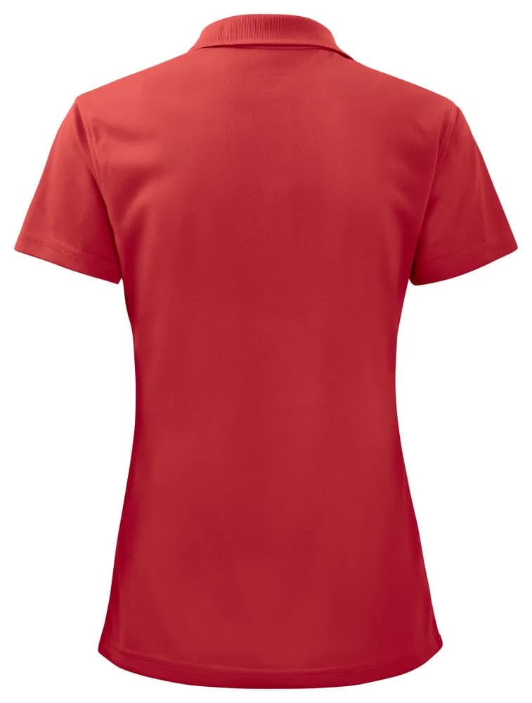 2041 DAMEN FUNKTIONS-POLO PIQUÉ - Rot