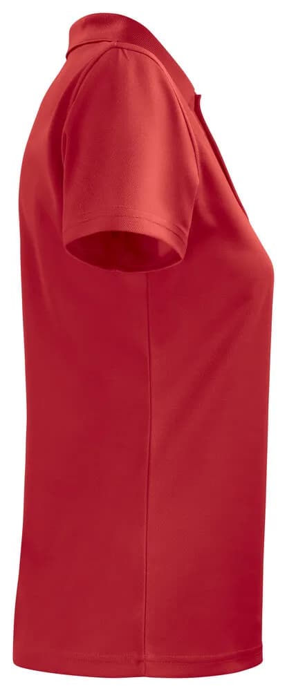 2041 DAMEN FUNKTIONS-POLO PIQUÉ - Rot