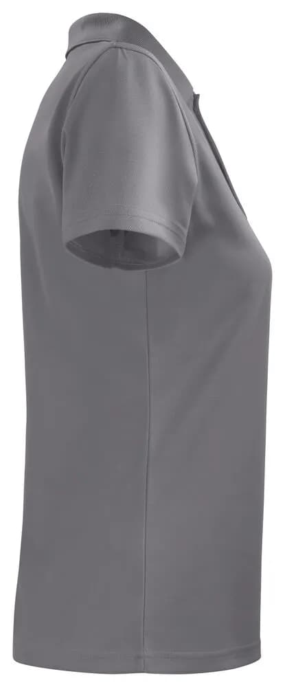 2041 DAMEN FUNKTIONS-POLO PIQUÉ - Grau