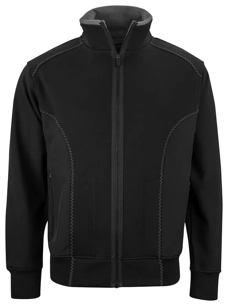 2121 SWEATJACKE - Schwarz/Schwarz
