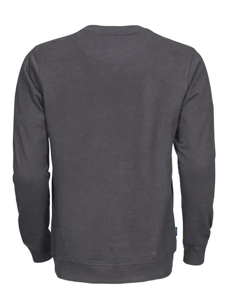 2124 SWEATSHIRT 100% BAUMWOLLE - Grau
