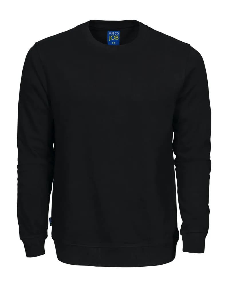 2124 SWEATSHIRT 100% BAUMWOLLE - Schwarz