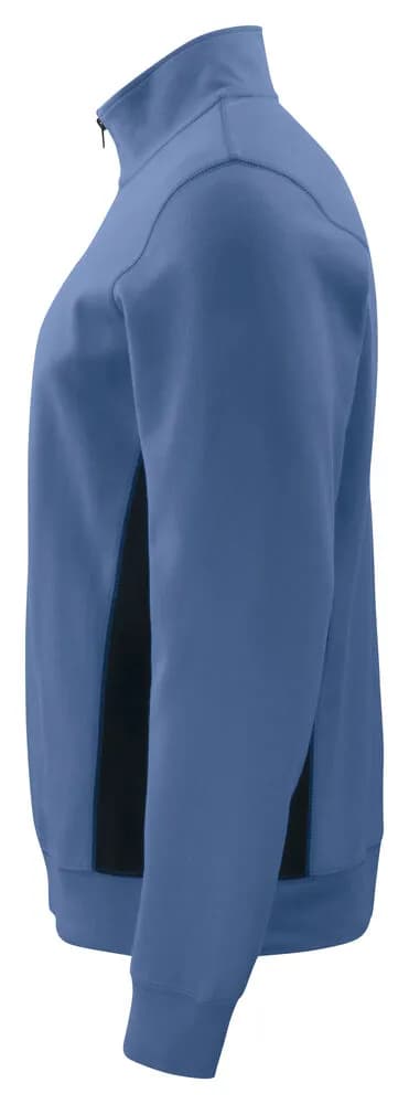 2128 SWEATSHIRT HALF ZIP - Hellblau