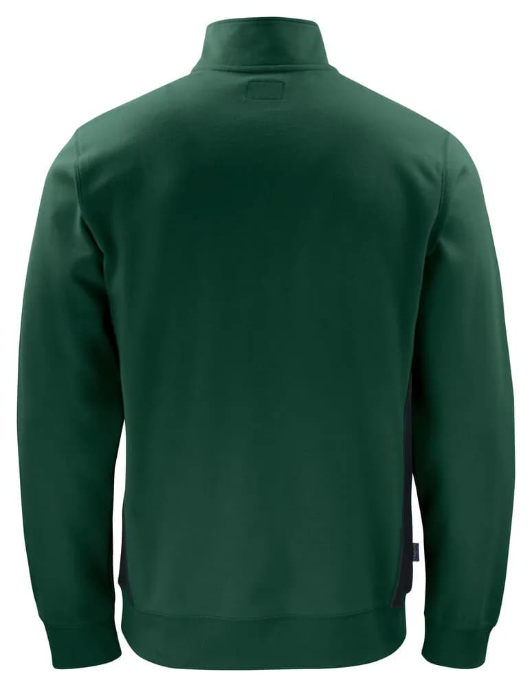 2128 SWEATSHIRT HALF ZIP - Waldgrün