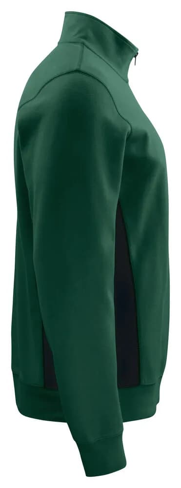 2128 SWEATSHIRT HALF ZIP - Waldgrün