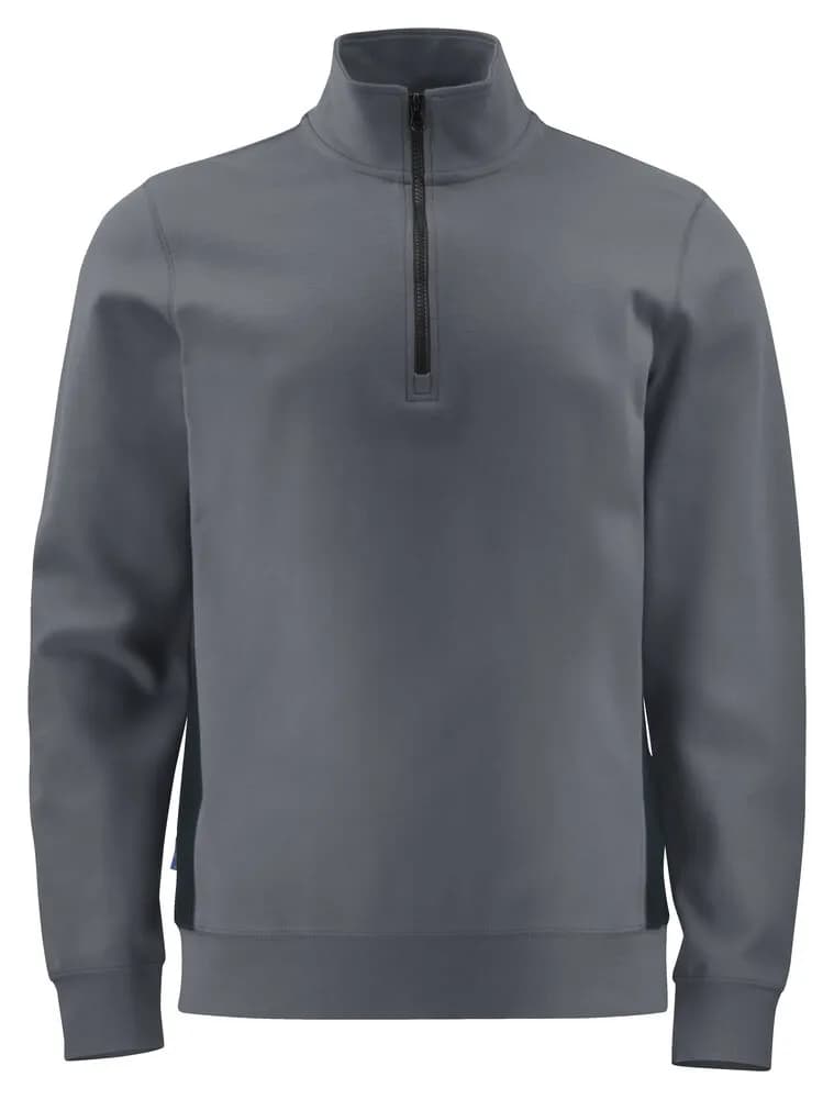 2128 SWEATSHIRT HALF ZIP - Grau