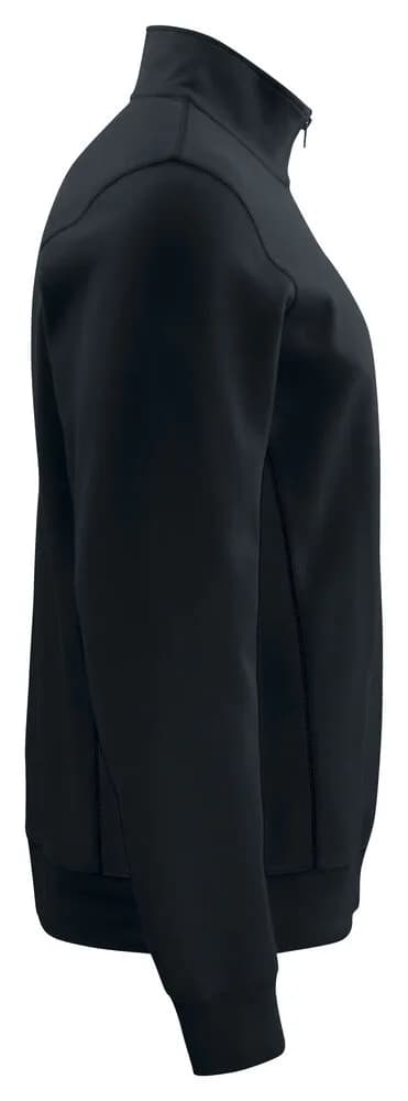 2128 SWEATSHIRT HALF ZIP - Schwarz