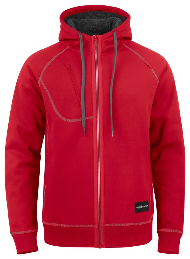 2130 KAPUZENJACKE - Rot