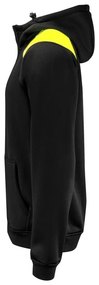 2133 KAPUZENJACKE - Schwarz/Gelb