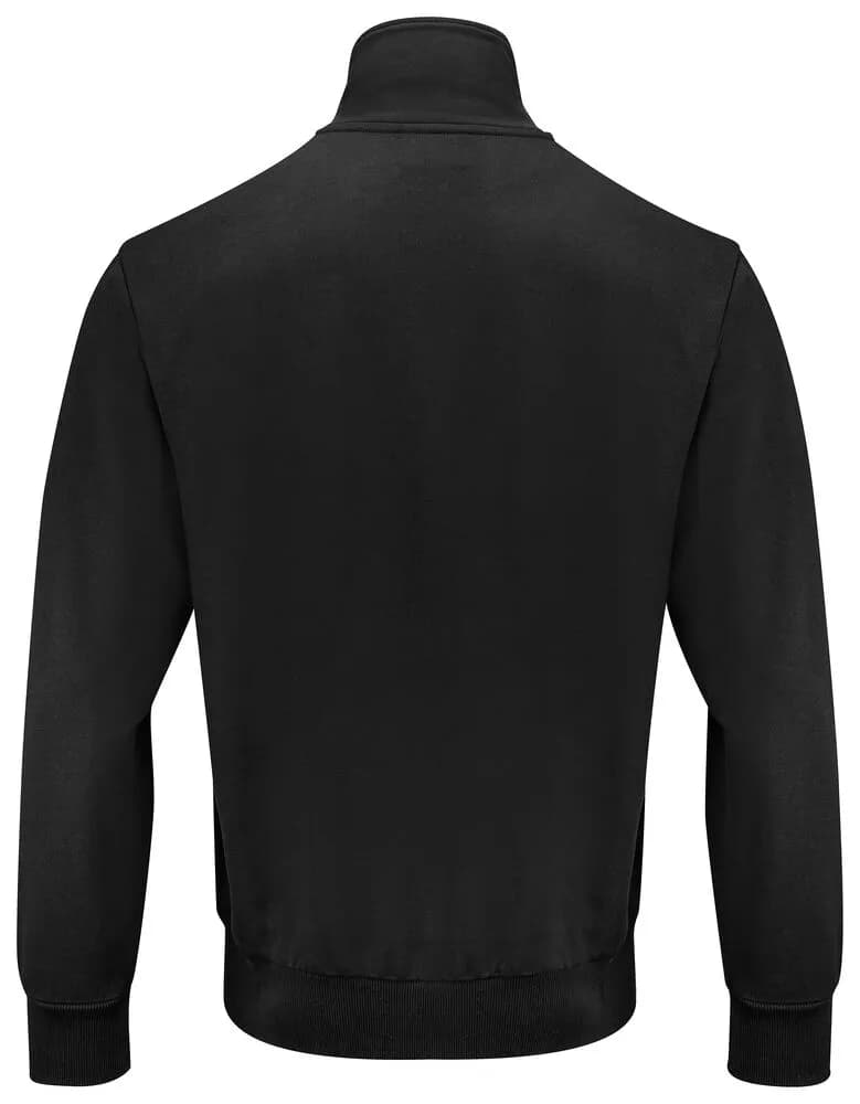 2134 SWEATSHIRT MIT REISSVERSCHLUSS - Schwarz