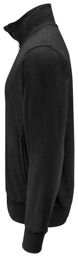 2134 SWEATSHIRT MIT REISSVERSCHLUSS - Schwarz