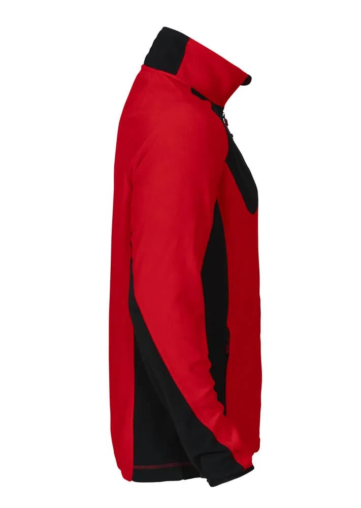 2325 MICROFLEECE JACKE - Rot