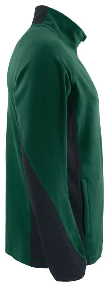 2325 MICROFLEECE JACKE - Waldgrün