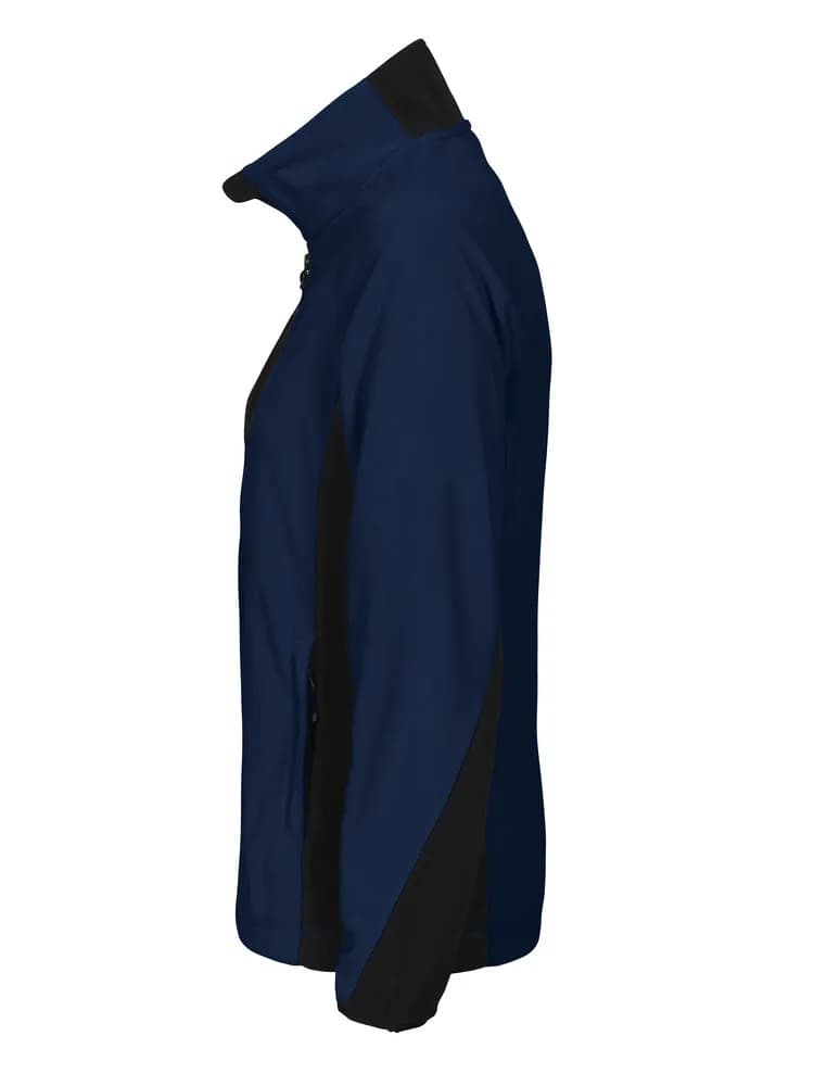 2326 DAMEN MICROFLEECE JACKE - Marine