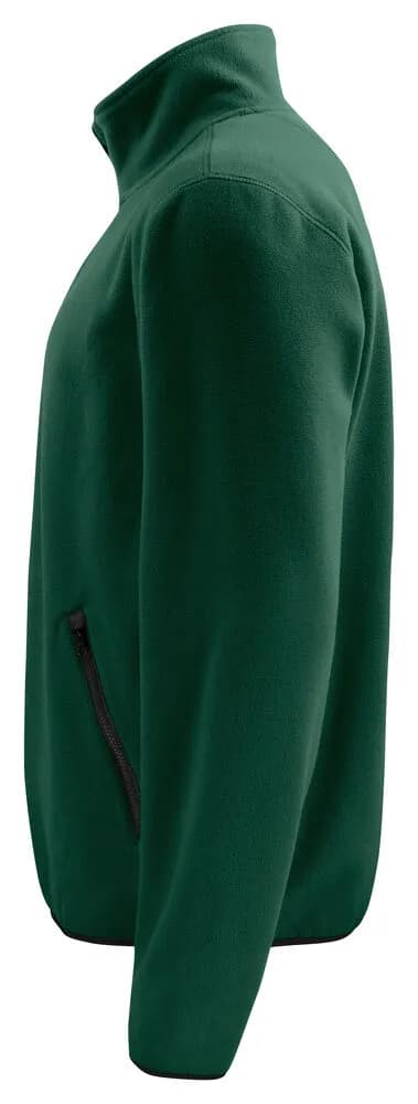 2327 FLEECE JACKE - Waldgrün