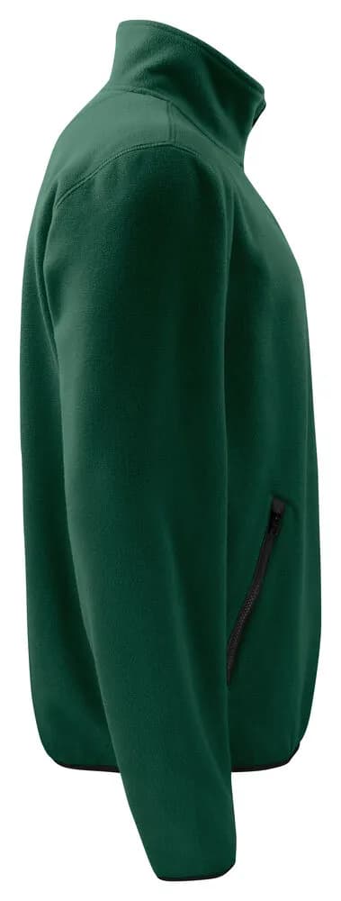 2327 FLEECE JACKE - Waldgrün