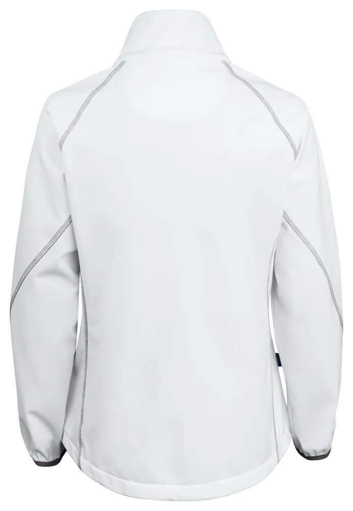 2423 DAMEN SOFTSHELL JACKE - Weiß