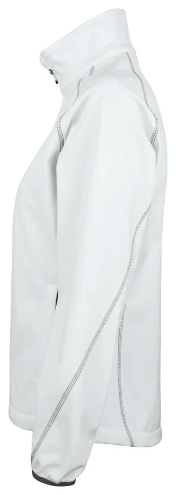 2423 DAMEN SOFTSHELL JACKE - Weiß