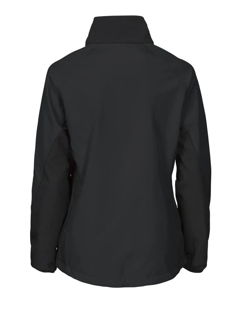 2423 DAMEN SOFTSHELL JACKE - Schwarz