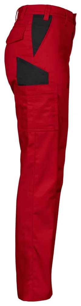 2519 DAMEN ARBEITSHOSE - Rot