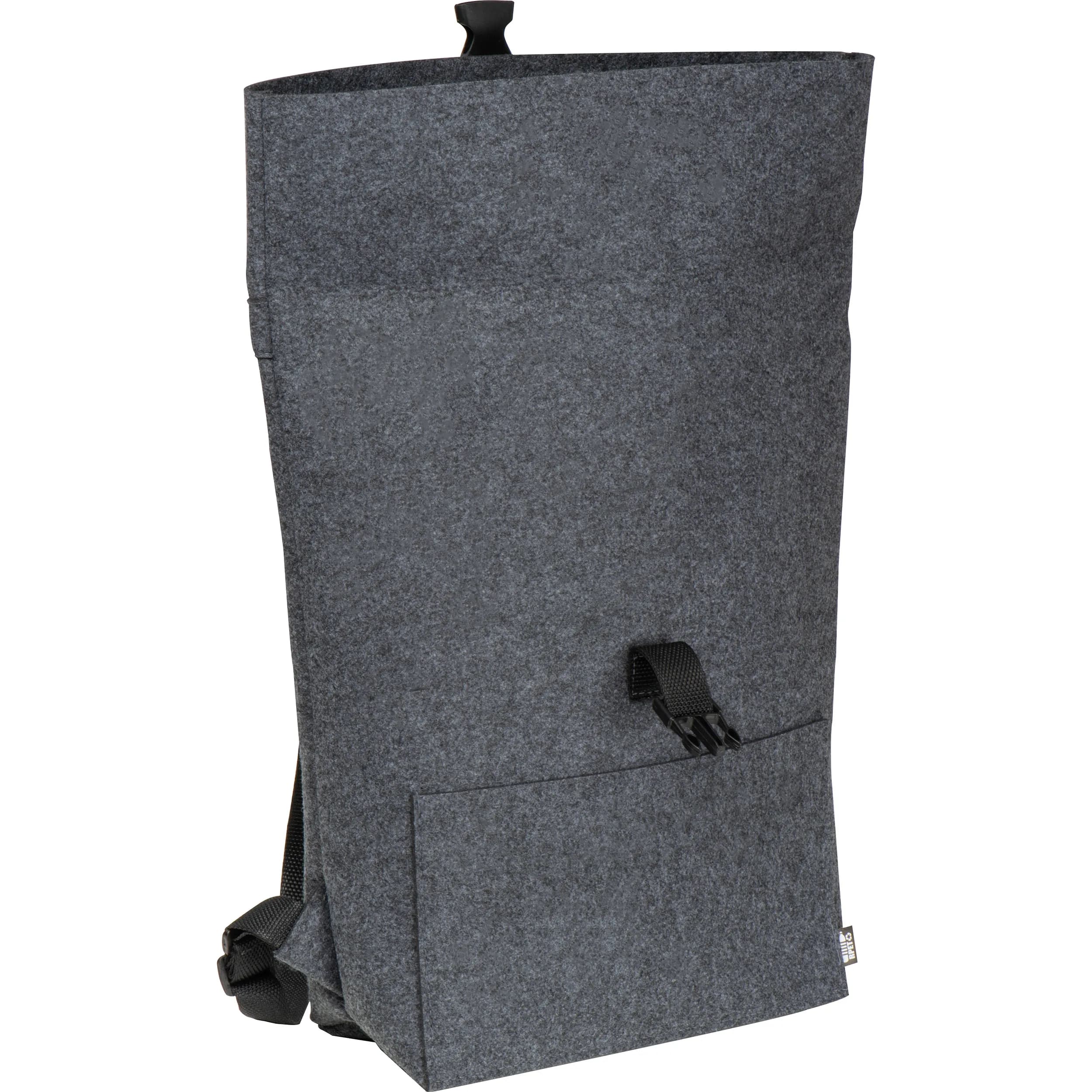 RPET Filzrucksack LAWRENCE - anthrazit