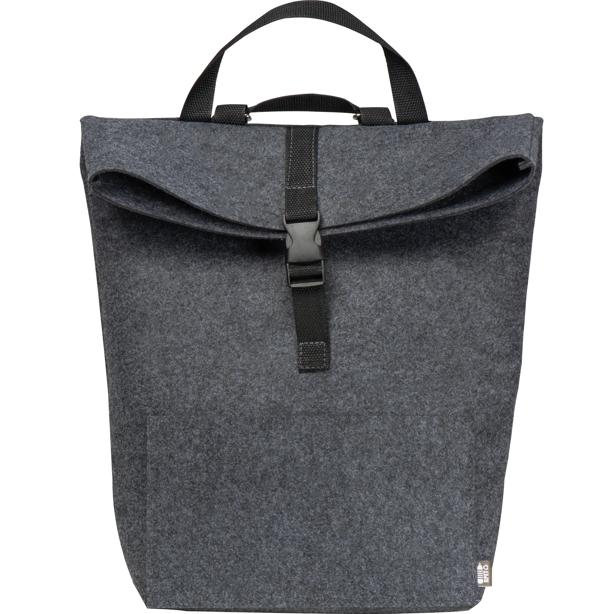 RPET Filzrucksack LAWRENCE - anthrazit
