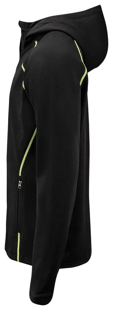 3314 KAPUZENJACKE FUNKTIONAL - Schwarz/Gelb