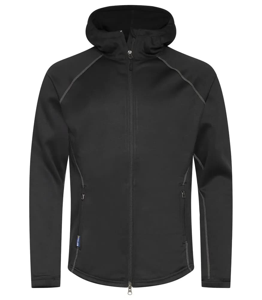 3314 KAPUZENJACKE FUNKTIONAL - Schwarz