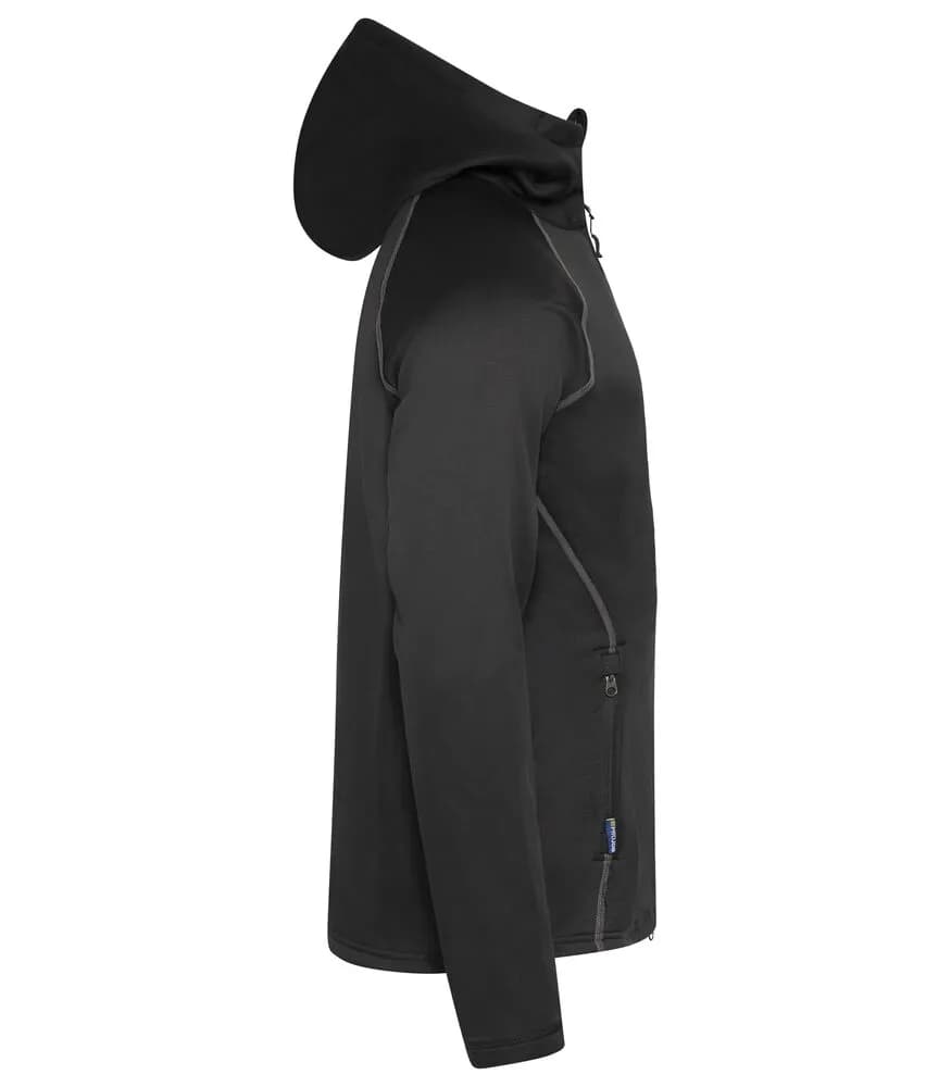 3314 KAPUZENJACKE FUNKTIONAL - Schwarz