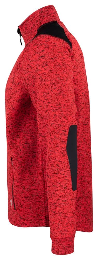 3318 FLEECEJACKE - Rot