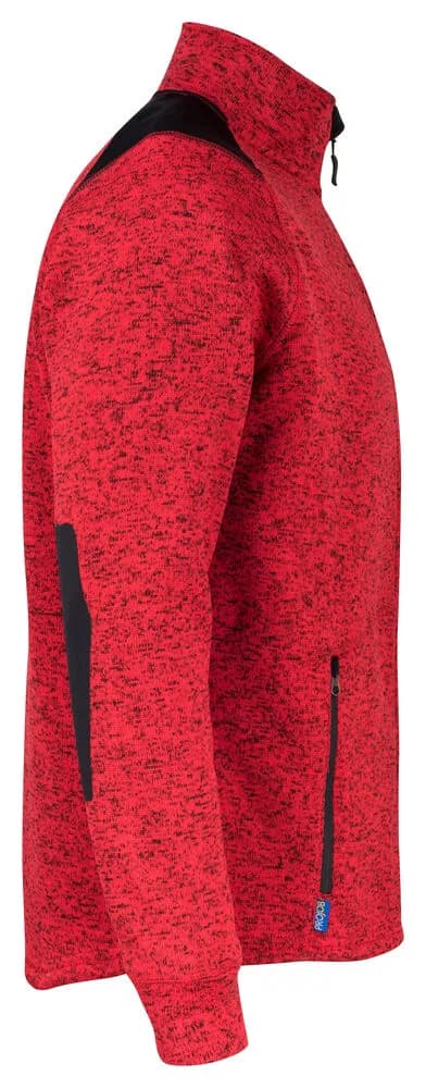 3318 FLEECEJACKE - Rot