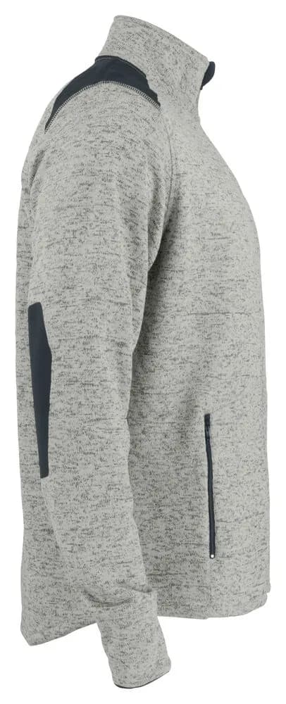 3318 FLEECEJACKE - Grau