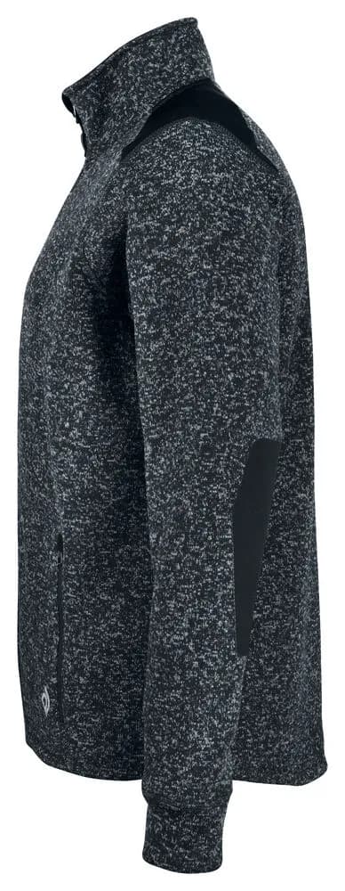 3318 FLEECEJACKE - Schwarz