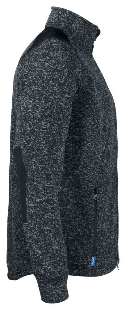 3318 FLEECEJACKE - Schwarz