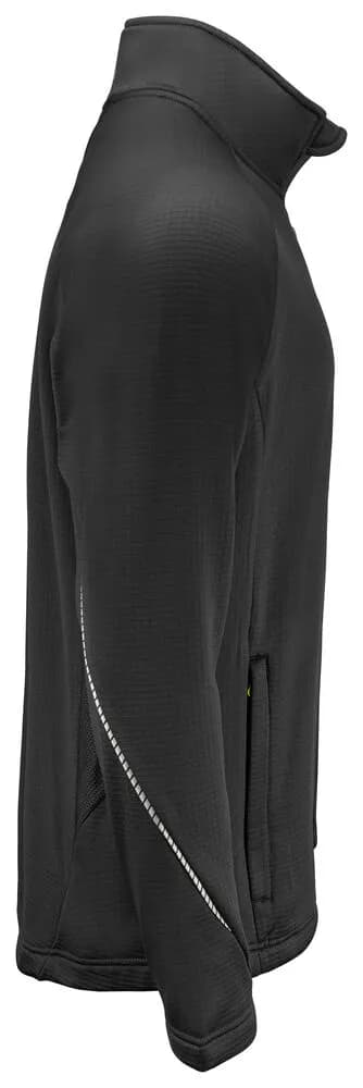 3319 MICROFLEECE-JACKE - Schwarz