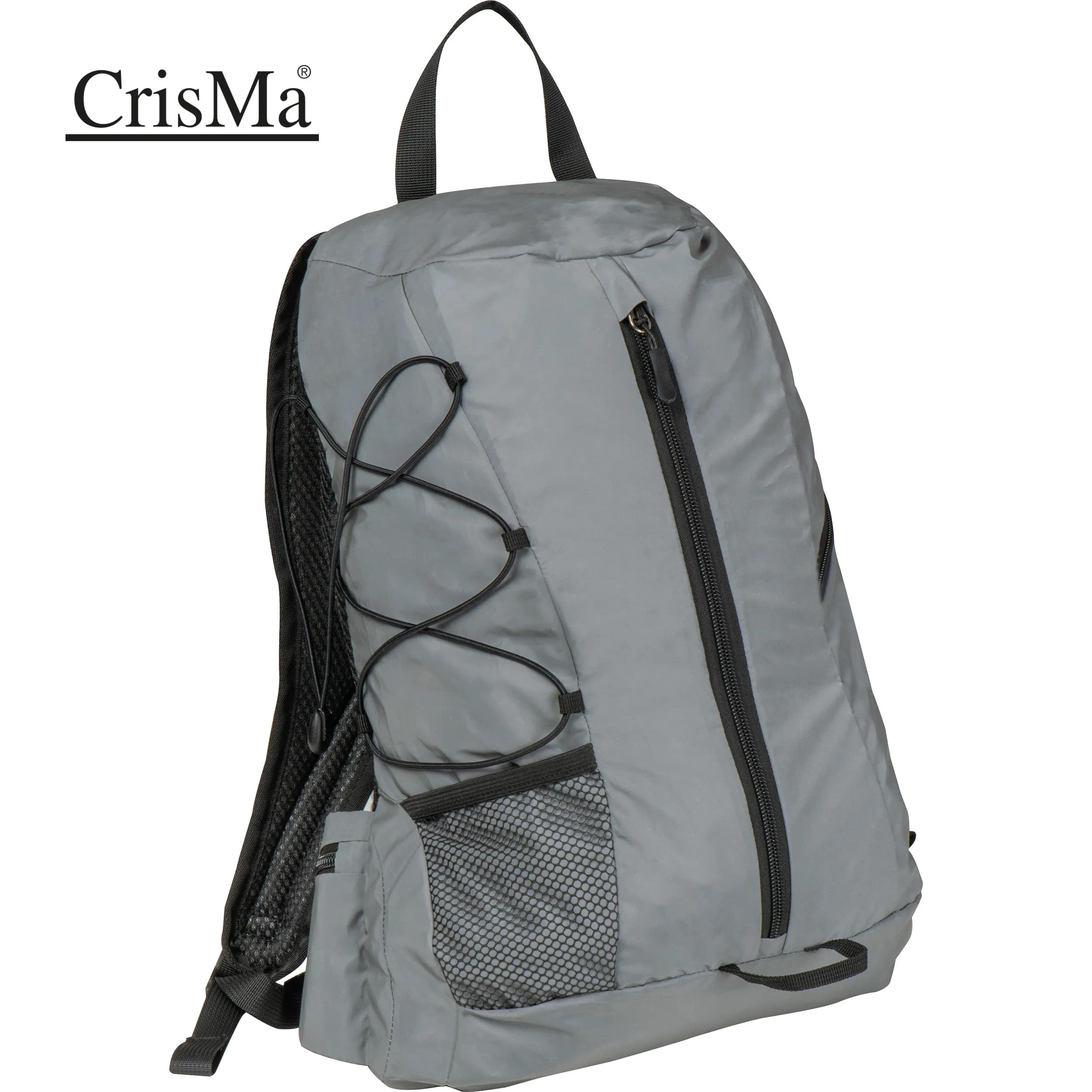 CrisMa reflektierender Rucksack GABRIELA - grau