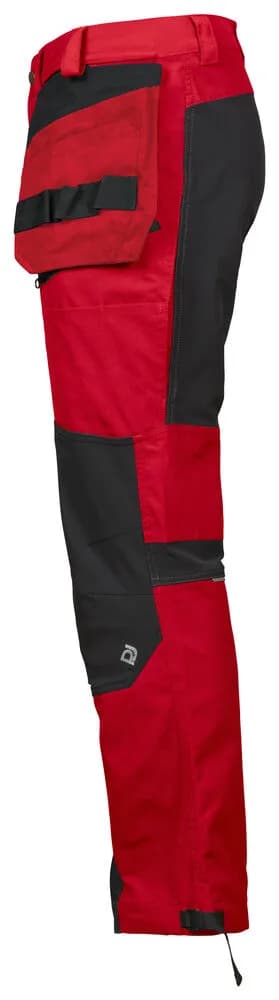 3520 ARBEITSHOSE STRETCH - Rot