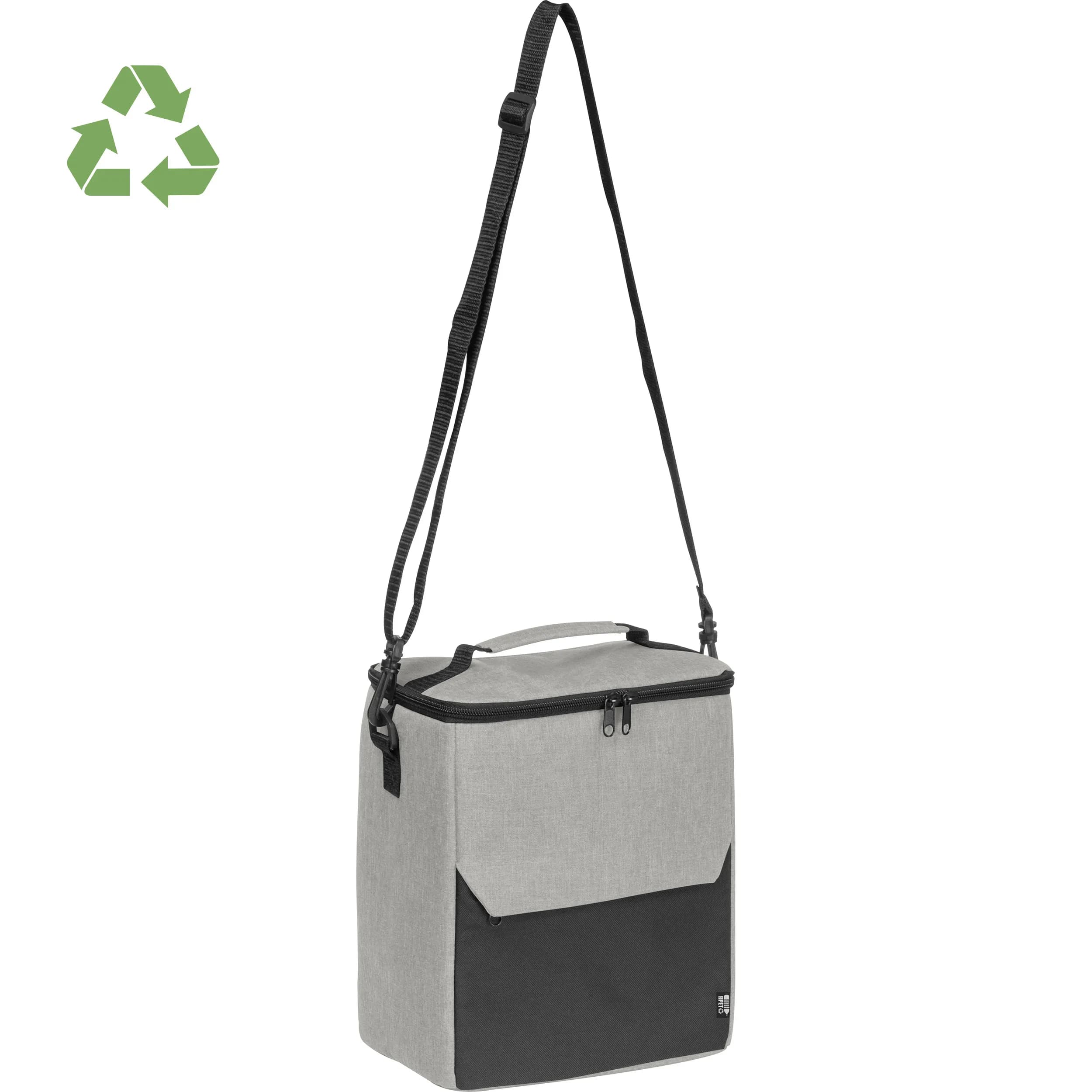 Kühltasche aus recycelten Kunststoffen RANDALL - grau