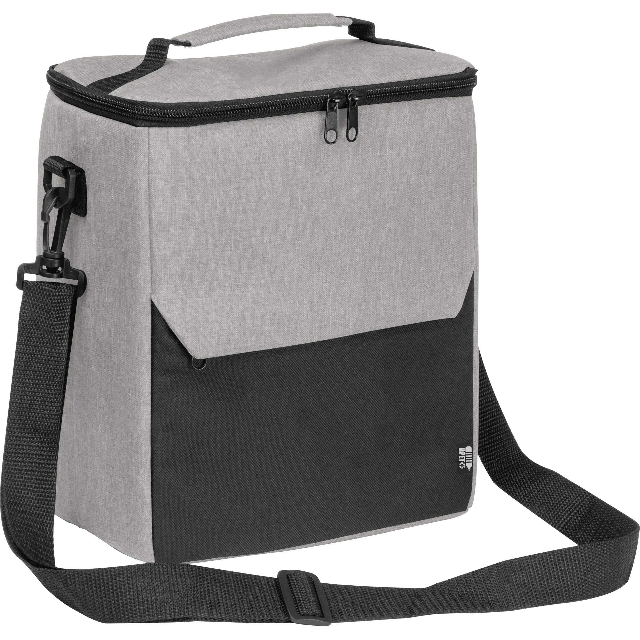 Kühltasche aus recycelten Kunststoffen RANDALL - grau