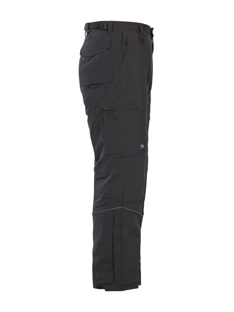 4511 GEFÜTTERTE ARBEITSHOSE - Schwarz