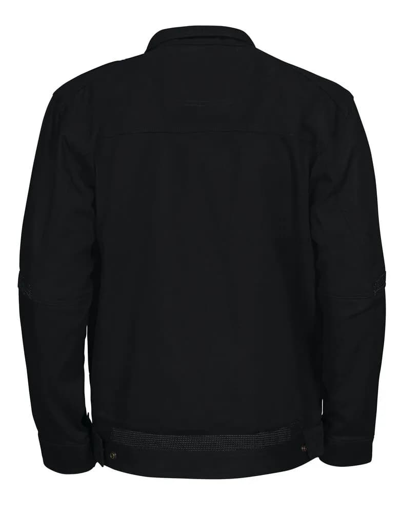 5414 CANVAS-JACKE - Schwarz