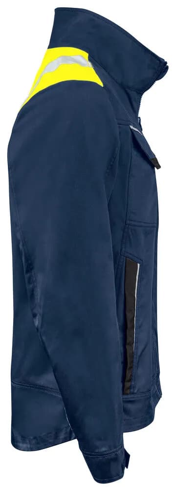 5427 JACKE - Gelb/Marine