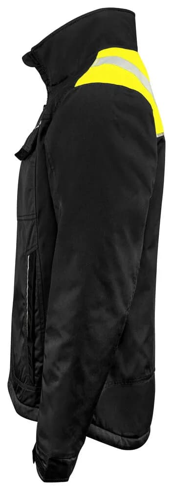 5428 GEFÜTTERTE JACKE - Gelb/Schwarz