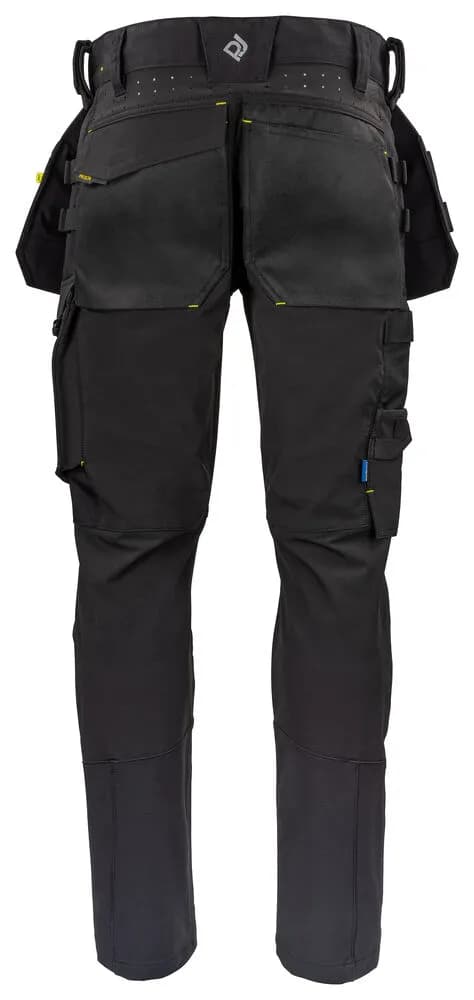 5551 BUNDFALTENHOSE STRETCH - Schwarz