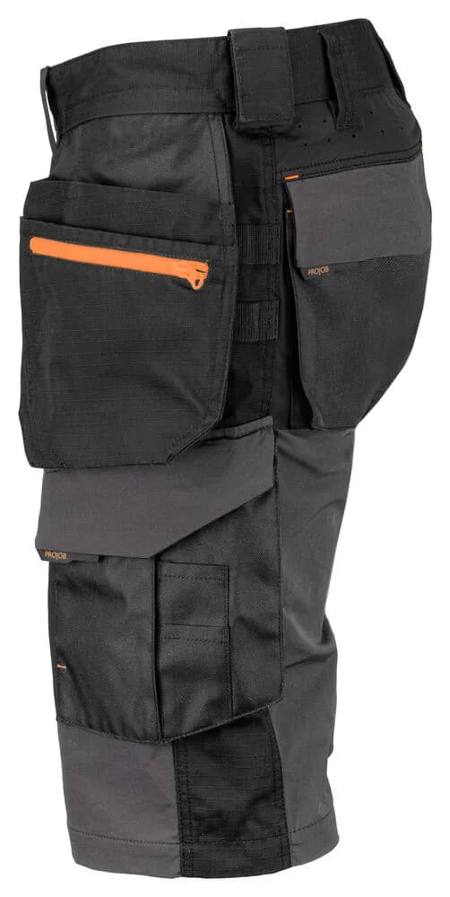 5562 STRETCH SHORTS - Grau