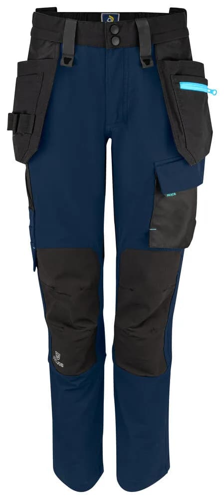 5564 BUNDFALTENHOSE STRETCH DAMEN - Marine