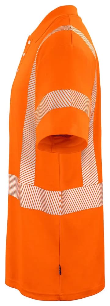 6015 POLO PIQUE EN ISO 20471 KLASSE 3/2 - Orange