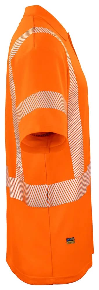 6015 POLO PIQUE EN ISO 20471 KLASSE 3/2 - Orange