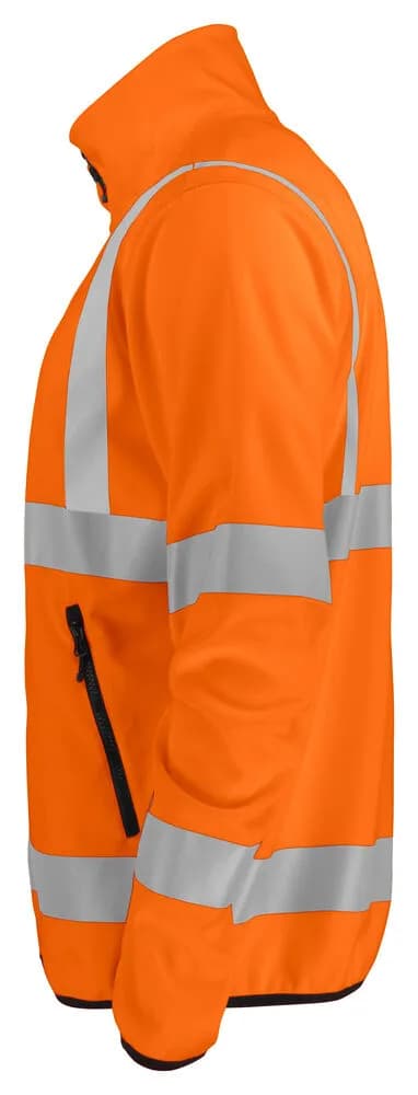 6105 LEICHTE SOFTSHELL JACKE EN ISO 20471 KLASSE 3 - Orange/Schwarz